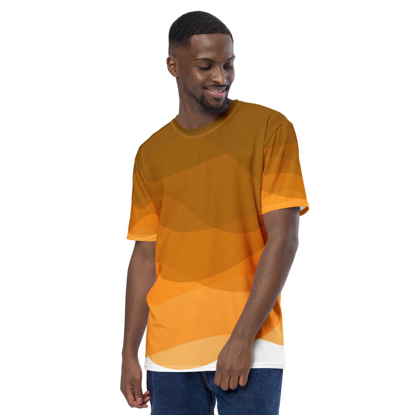 Tangerine Whirlpool Men's t-shirt