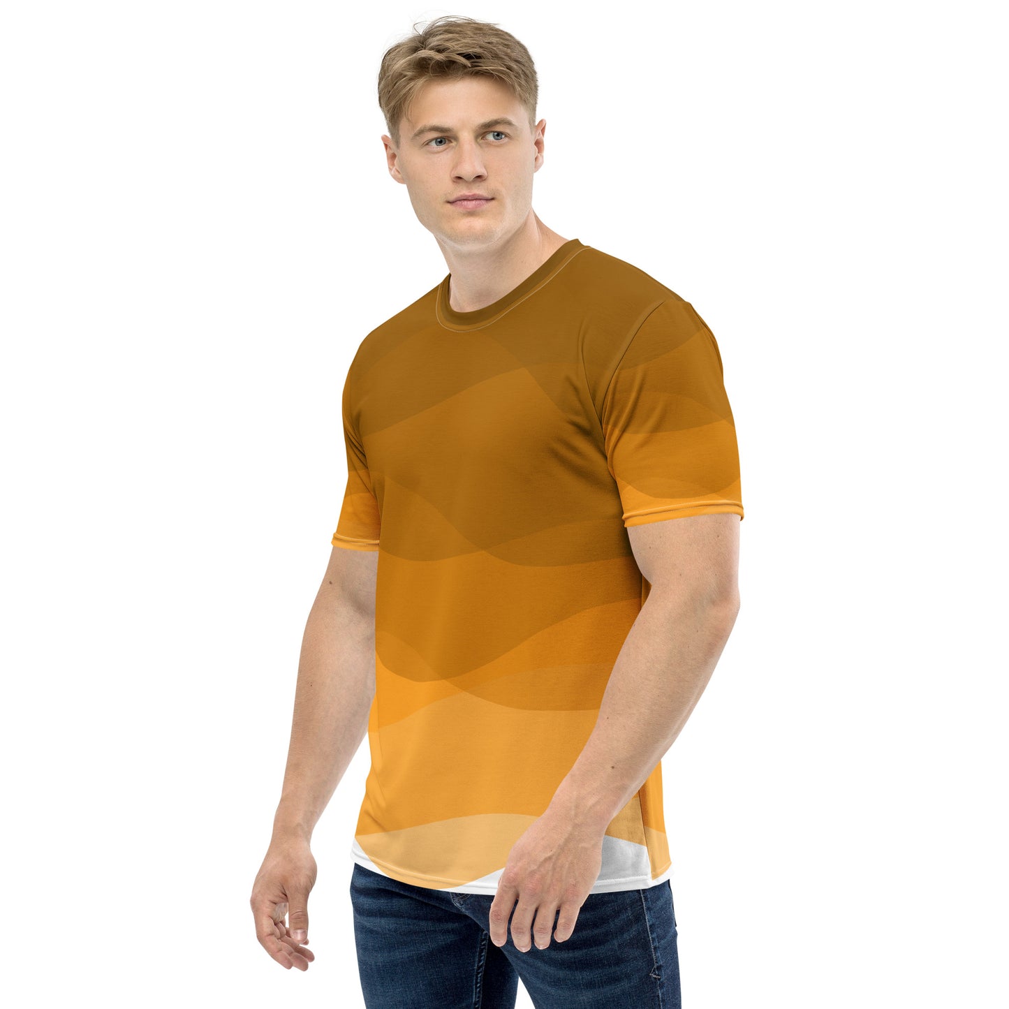 Tangerine Whirlpool Men's t-shirt