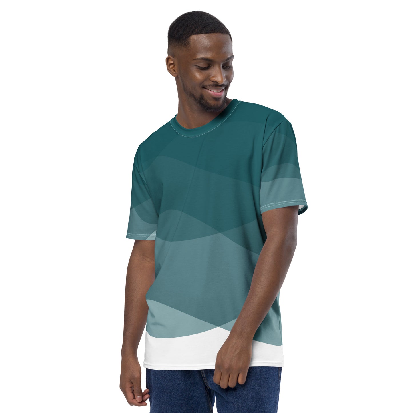 Turquoise Abyss Men's t-shirt