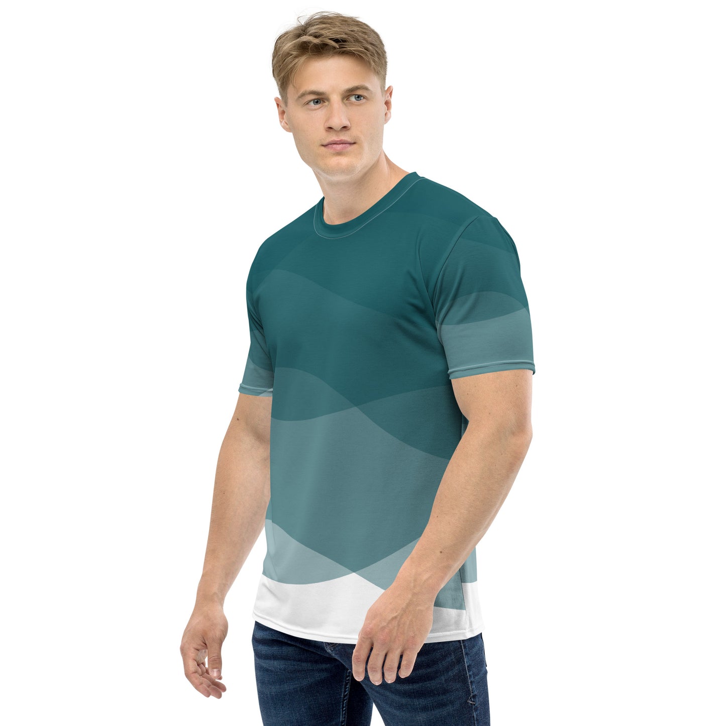 Turquoise Abyss Men's t-shirt