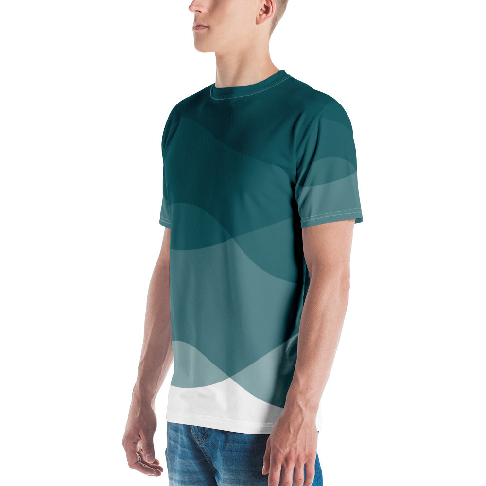 Turquoise Abyss Men's t-shirt