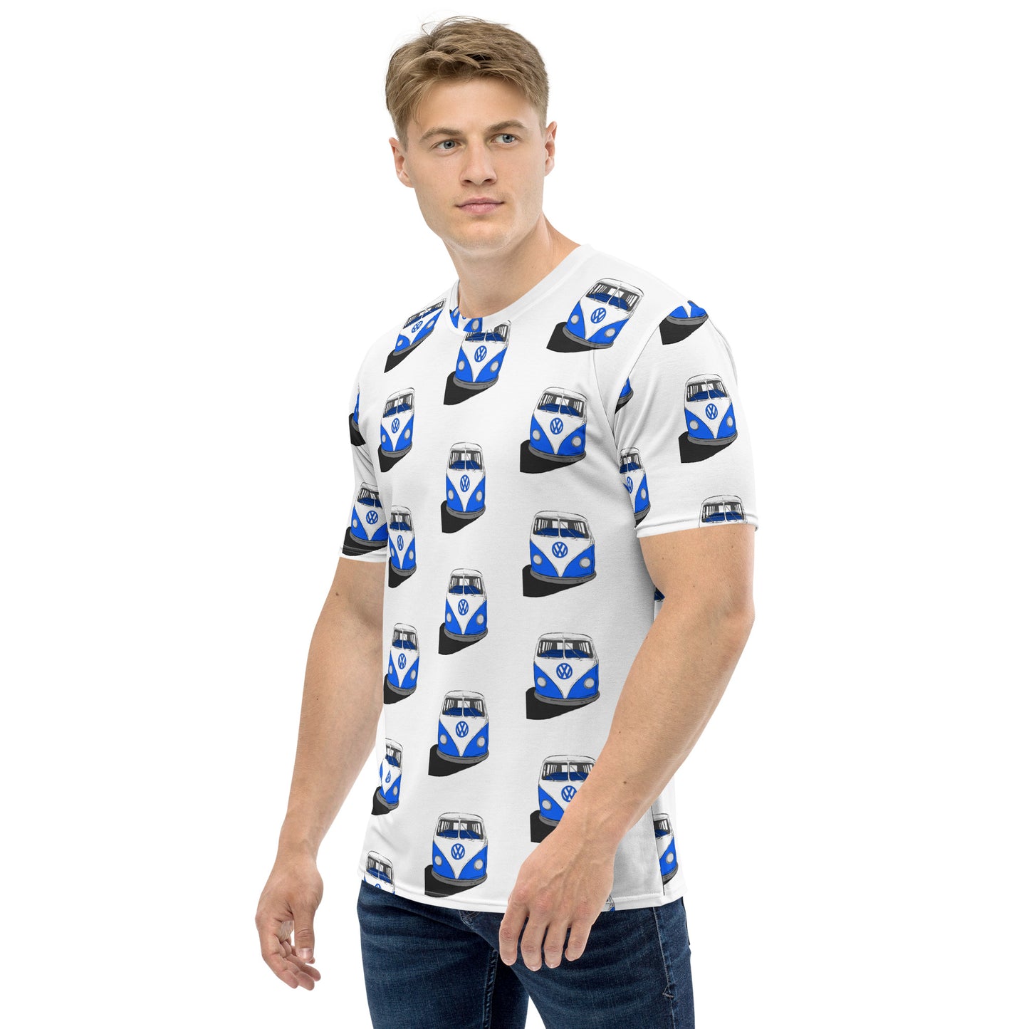 Blue VW Van Men's t-shirt