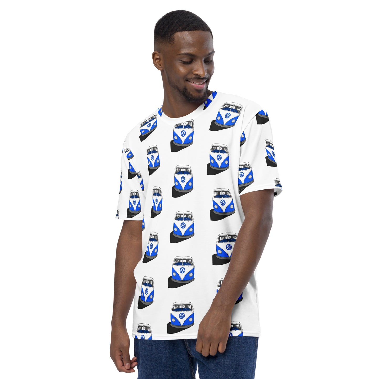 Blue VW Van Men's t-shirt