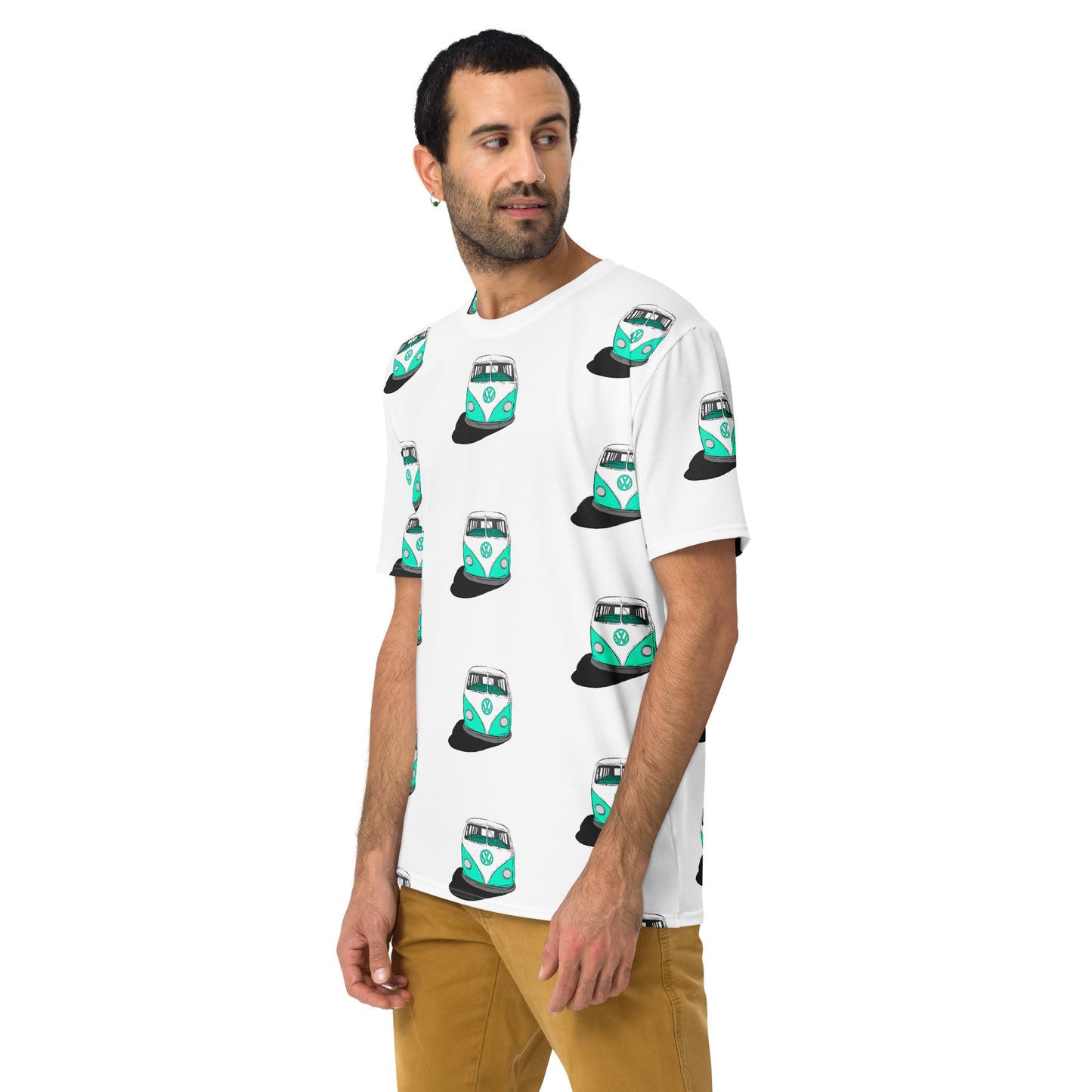 Teal VW Van Men's t-shirt