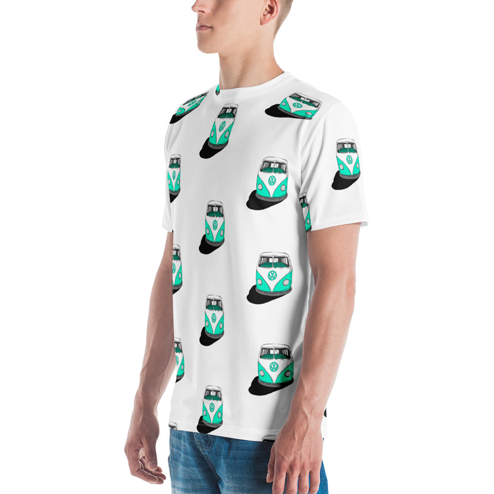 Teal VW Van Men's t-shirt