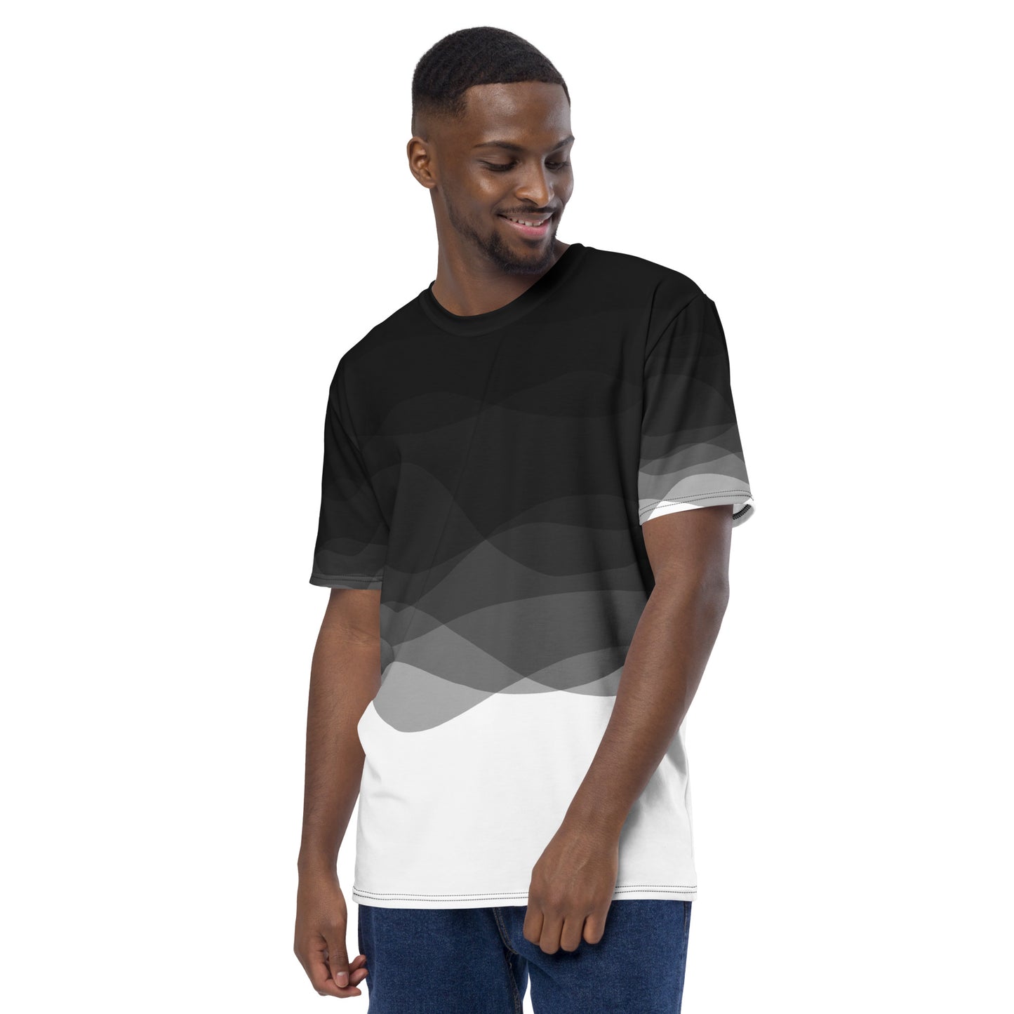 Graphite Waves Men's t-shirt