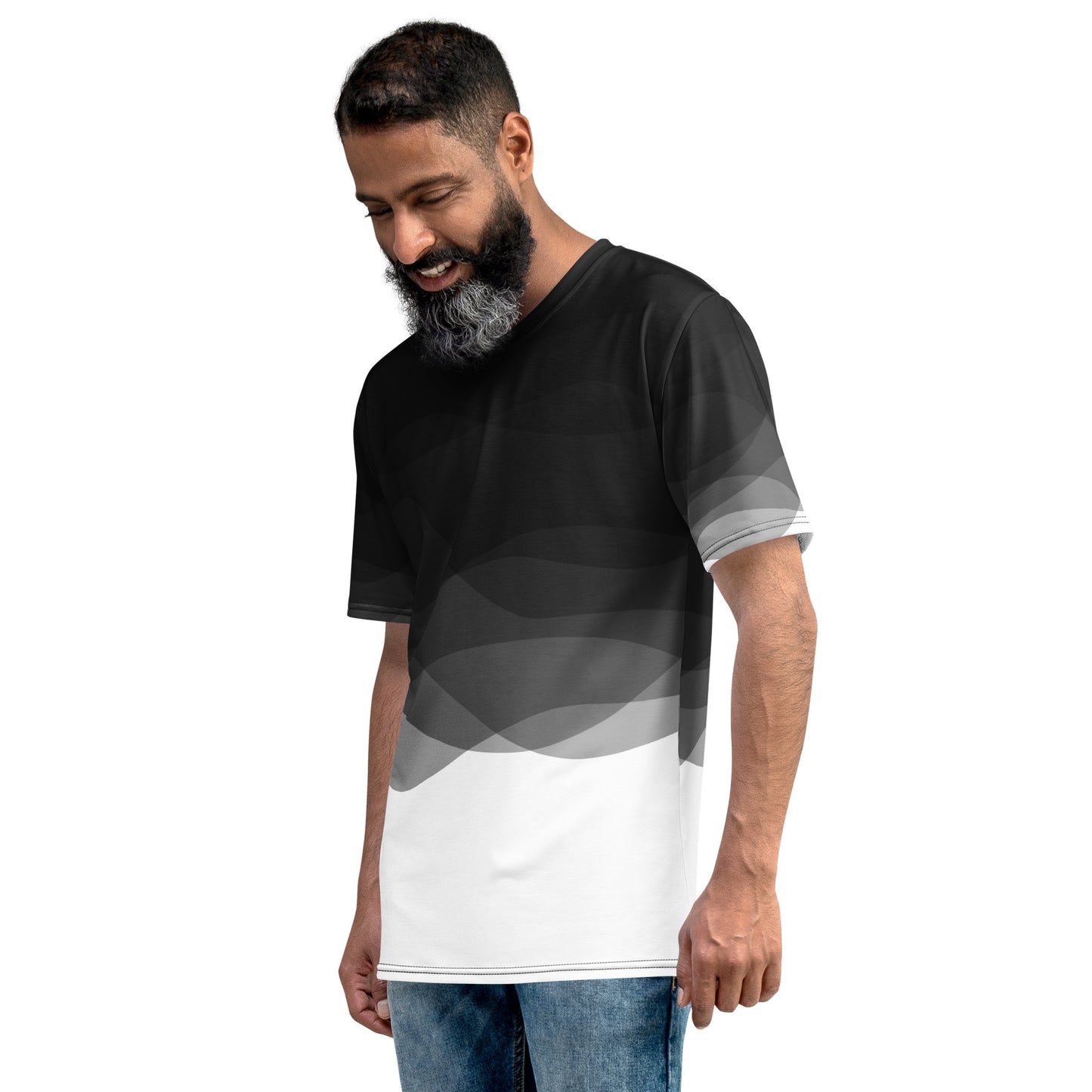 Graphite Waves Men's t-shirt