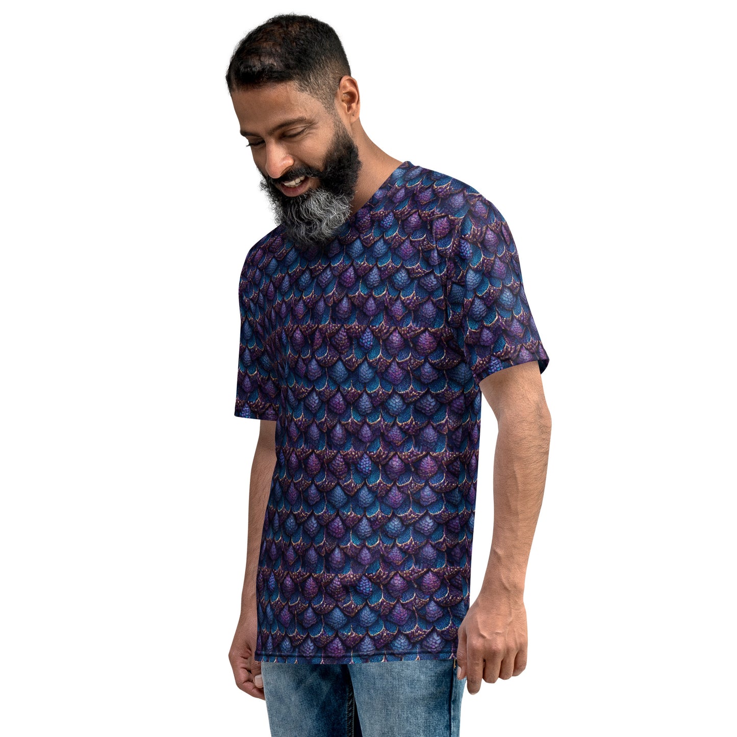 Luminosa, the Radiant Amethyst Drakon Men's t-shirt