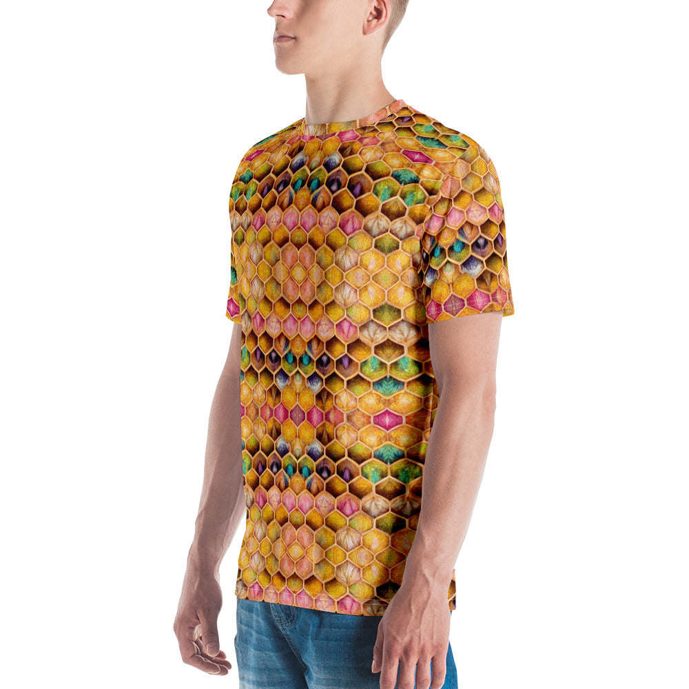 Rainbow Hive Radiance Men's t-shirt