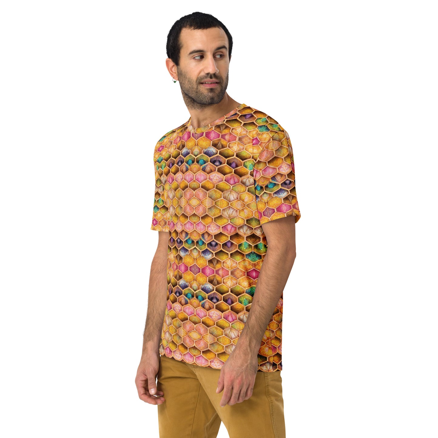 Rainbow Hive Radiance Men's t-shirt