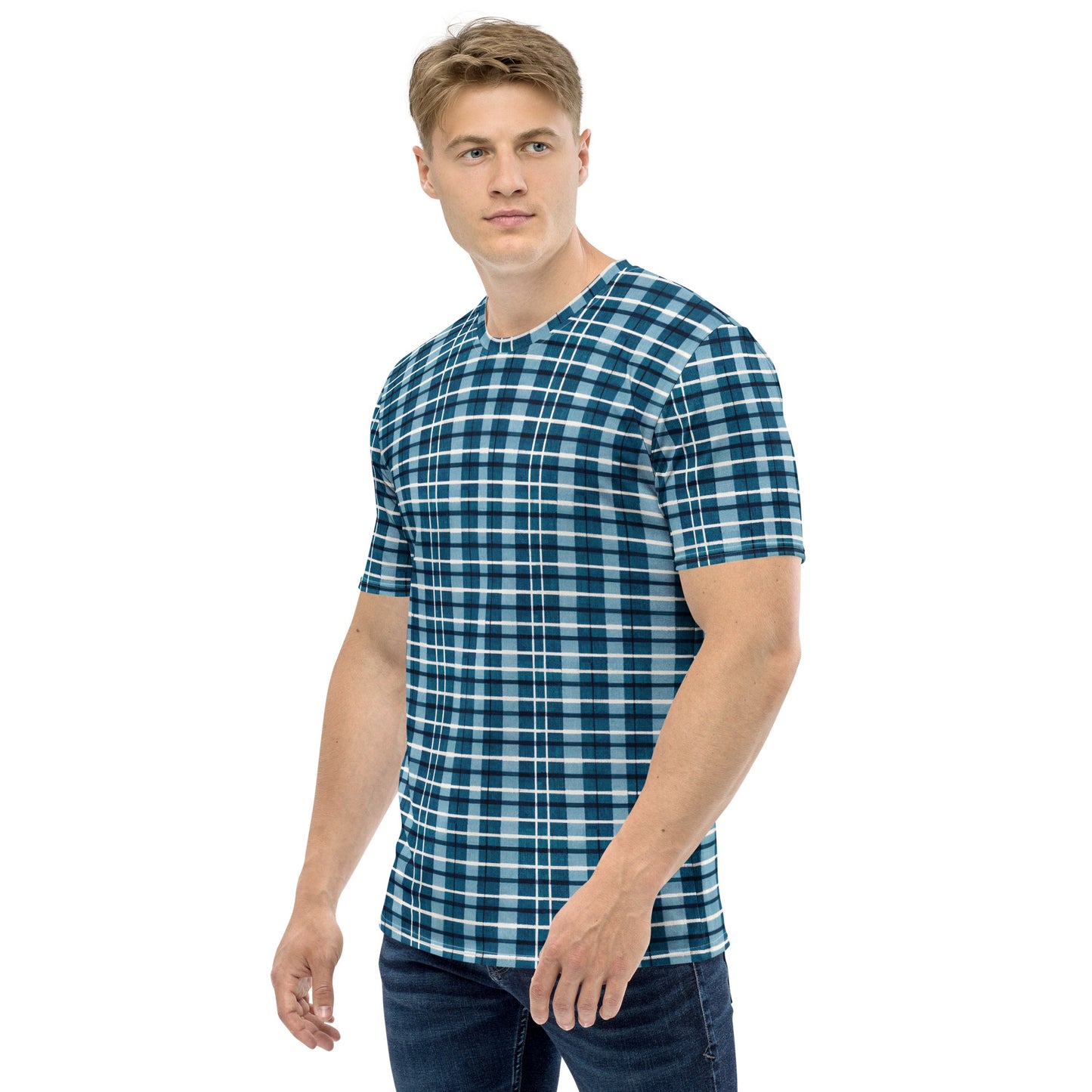 Scotsman’s Skyward Plaid Men's t-shirt