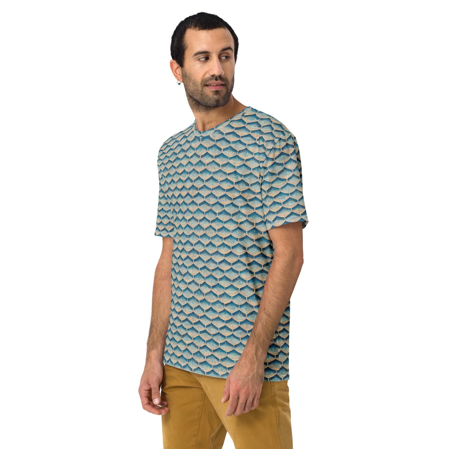 Seafoam Scales Men's t-shirt