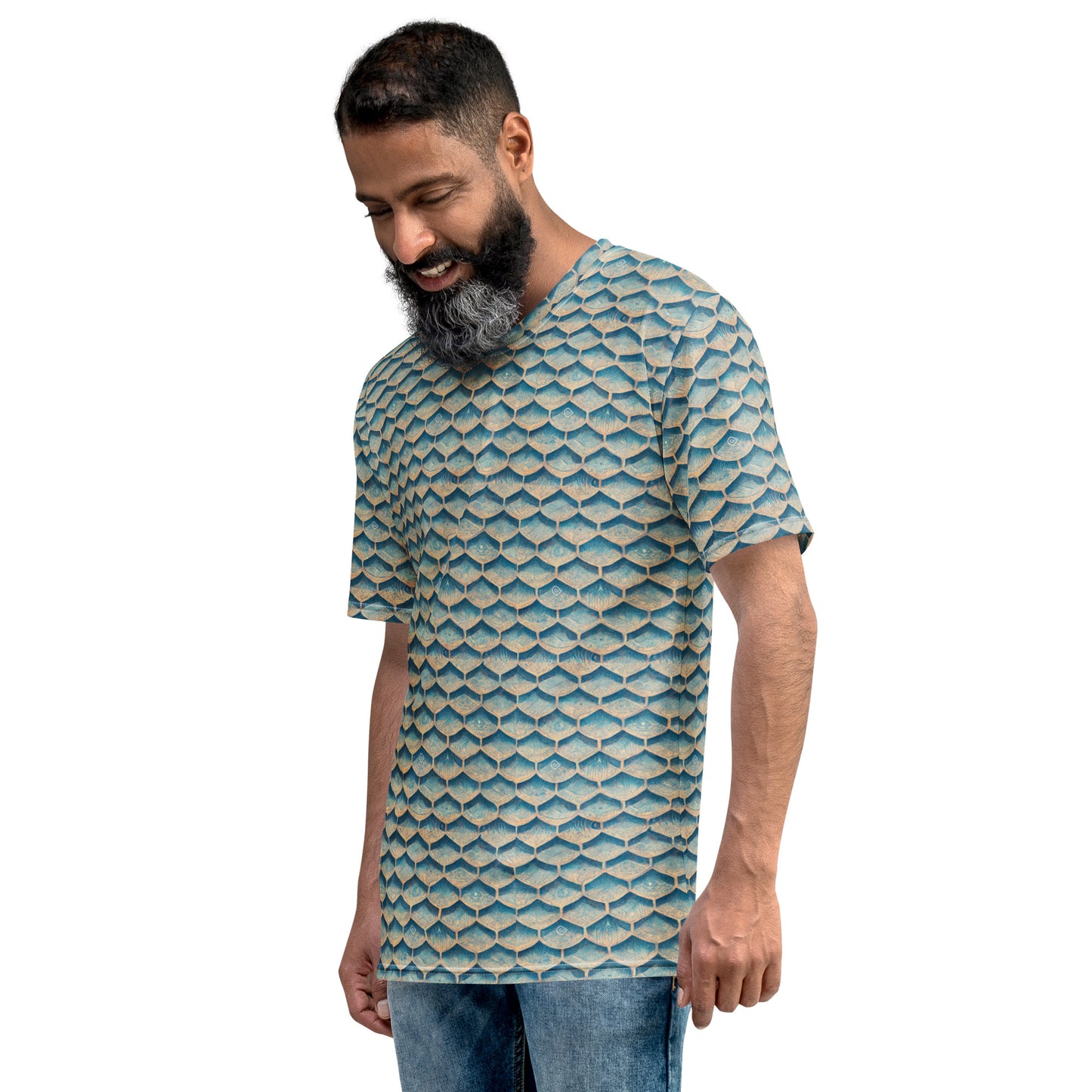 Seafoam Scales Men's t-shirt