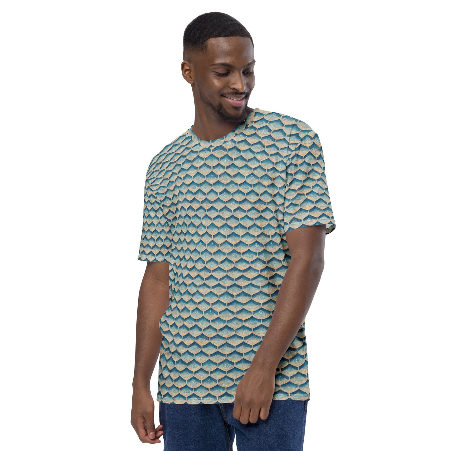 Seafoam Scales Men's t-shirt