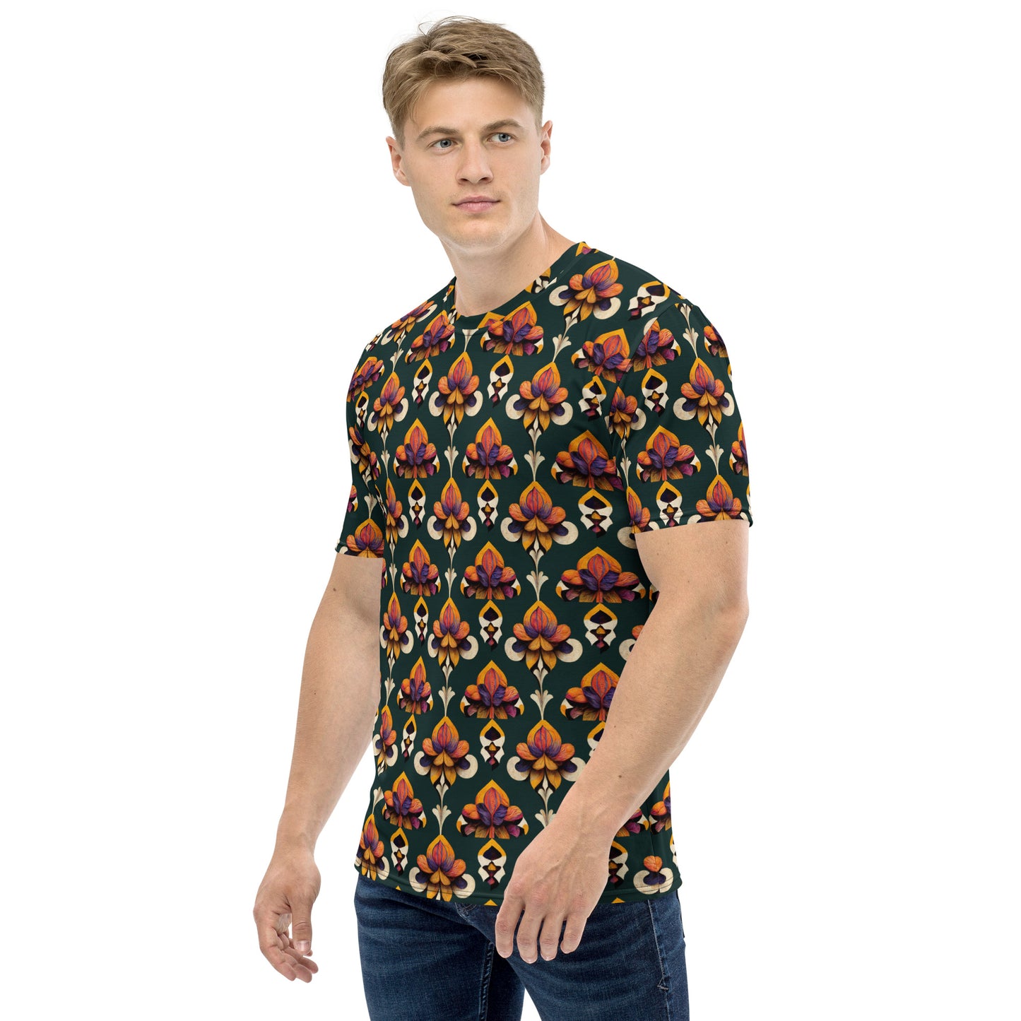 Taza’s Radiant Petals Men's t-shirt