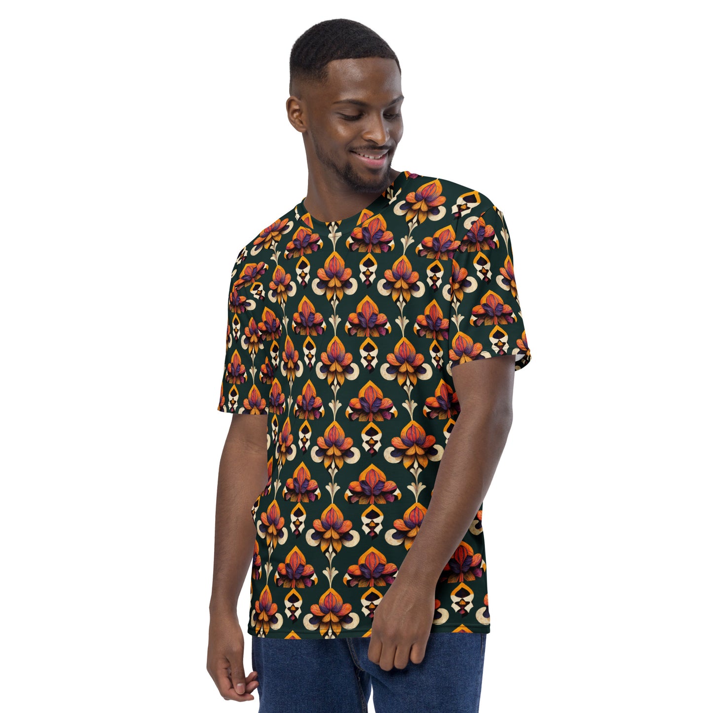 Taza’s Radiant Petals Men's t-shirt