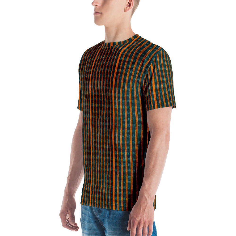 Teal & Tangerine Tapestry Men's t-shirt