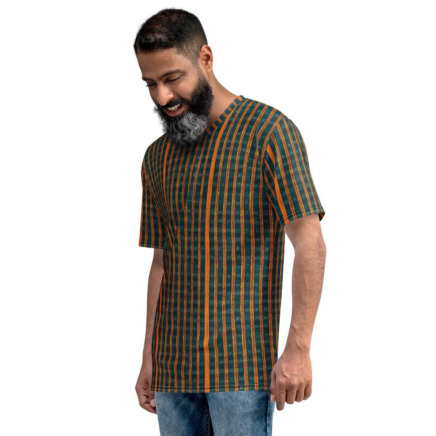 Teal & Tangerine Tapestry Men's t-shirt