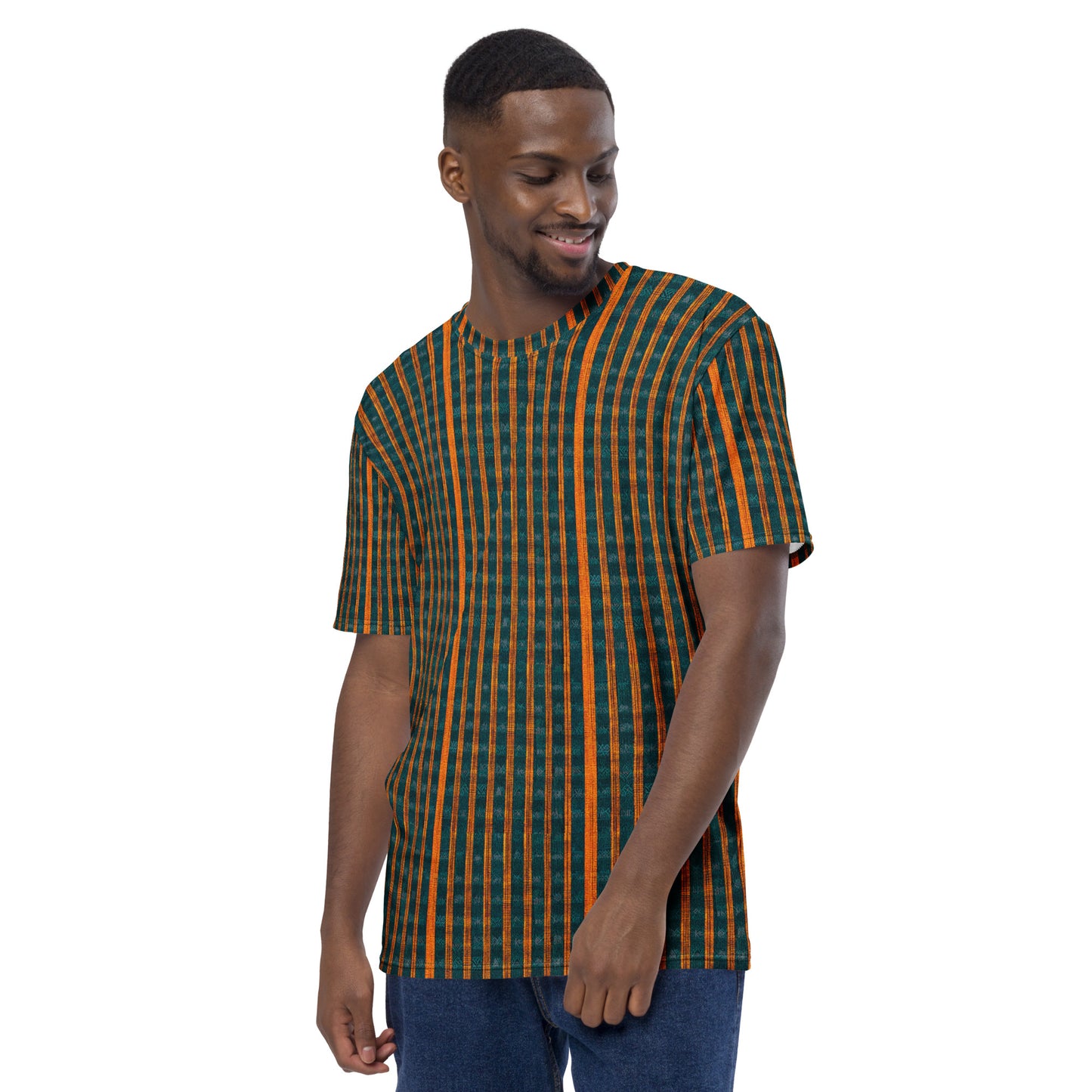 Teal & Tangerine Tapestry Men's t-shirt