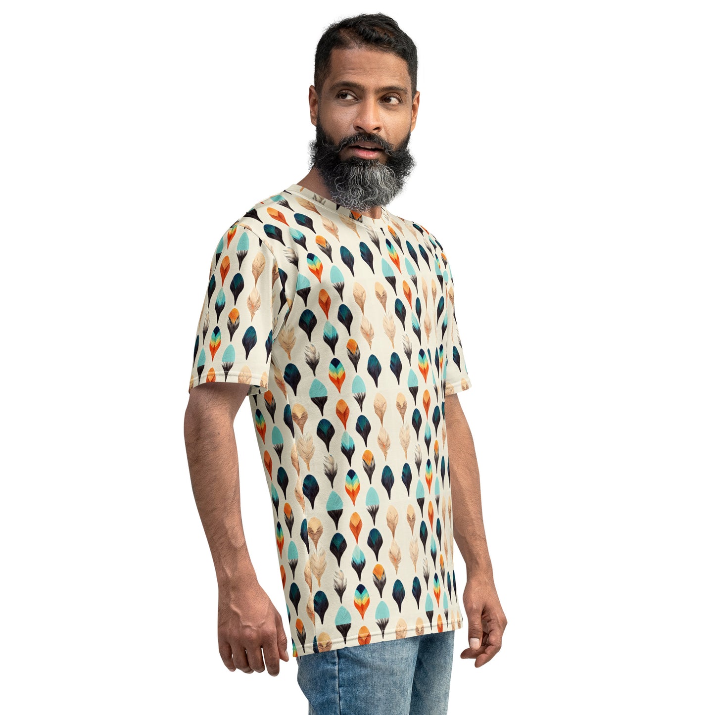 Colorful Plumes Men's t-shirt