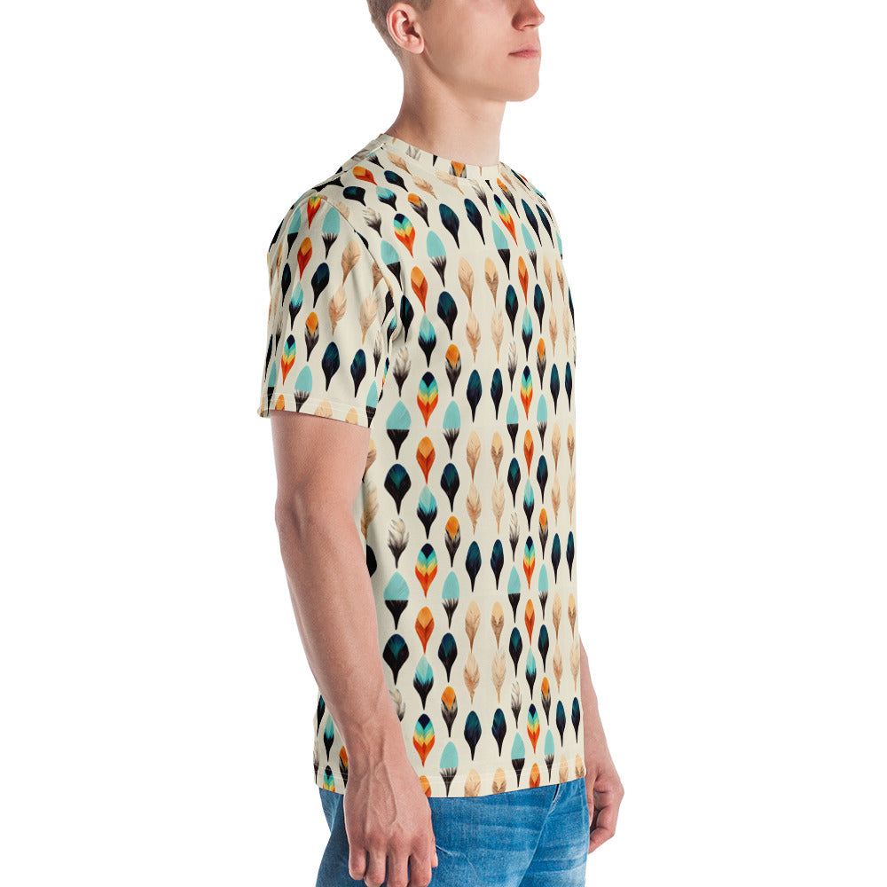 Colorful Plumes Men's t-shirt