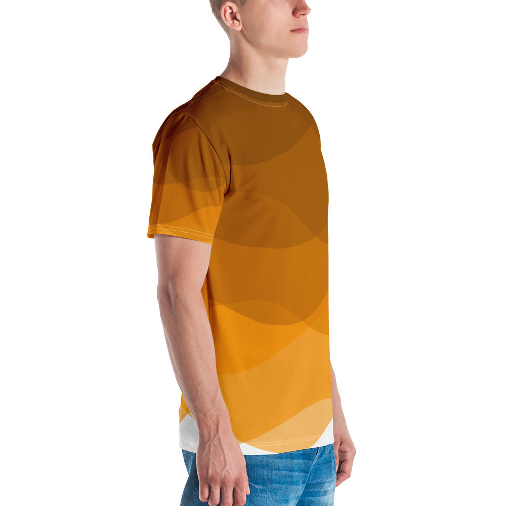 Tangerine Whirlpool Men's t-shirt