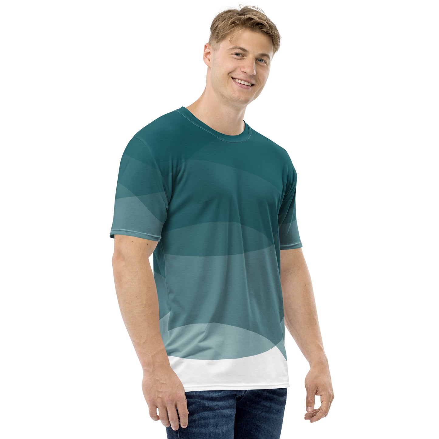 Turquoise Abyss Men's t-shirt