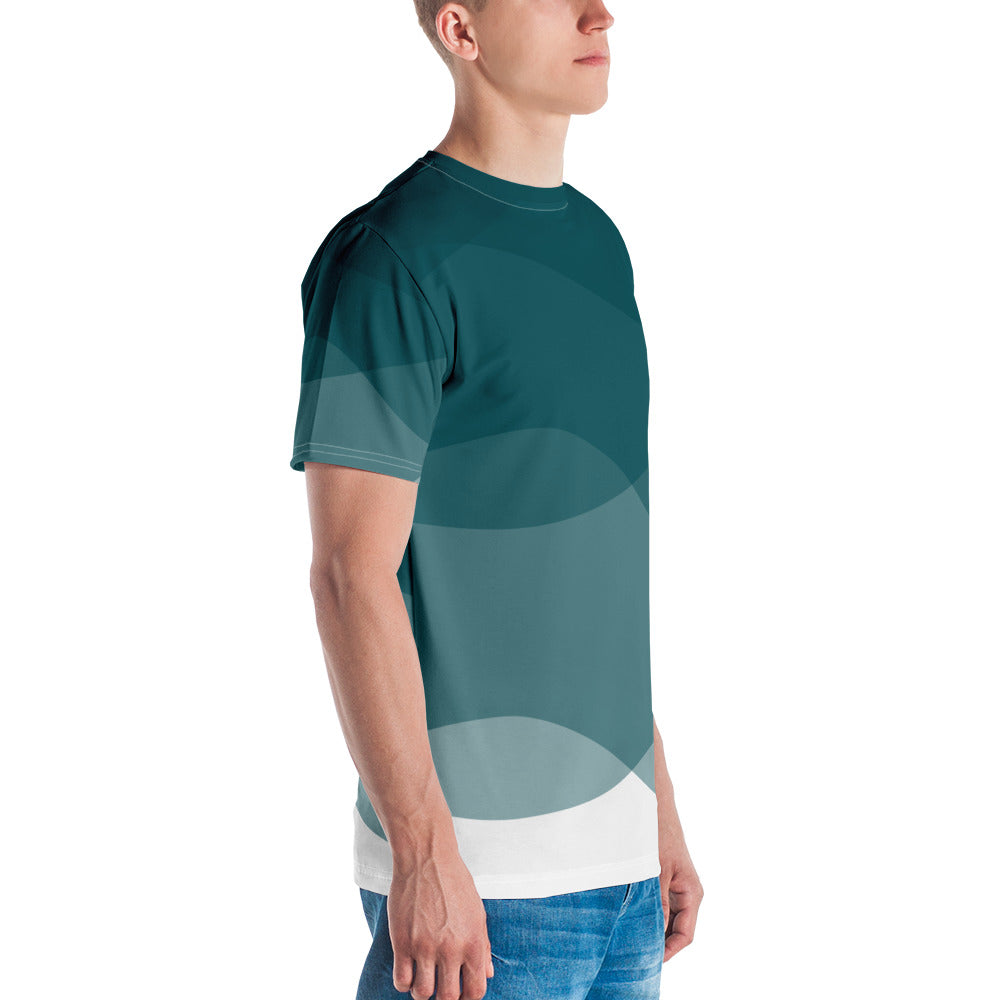 Turquoise Abyss Men's t-shirt