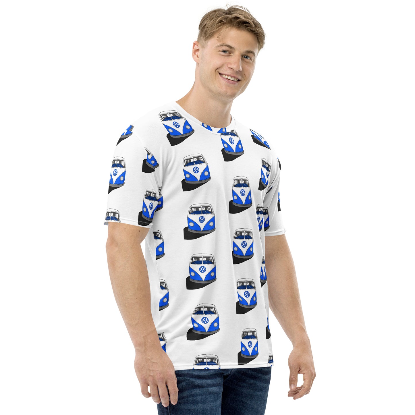 Blue VW Van Men's t-shirt