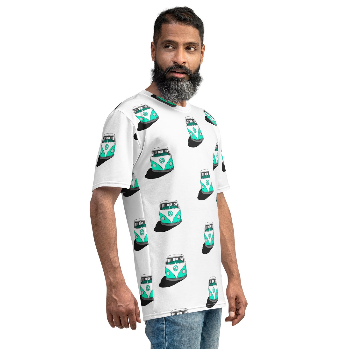 Teal VW Van Men's t-shirt