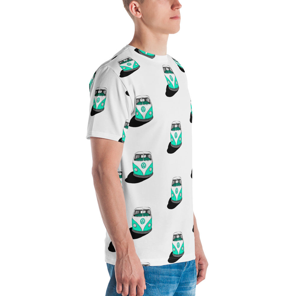 Teal VW Van Men's t-shirt