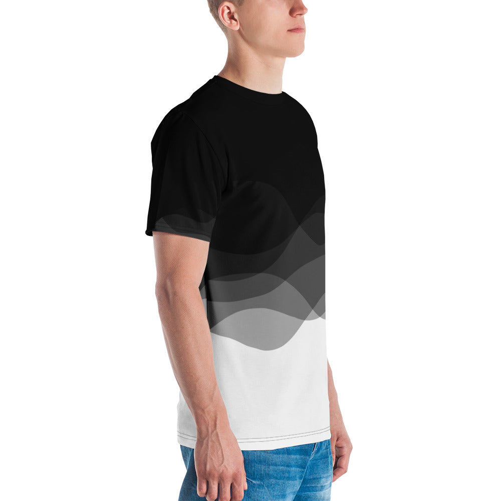 Graphite Waves Men's t-shirt