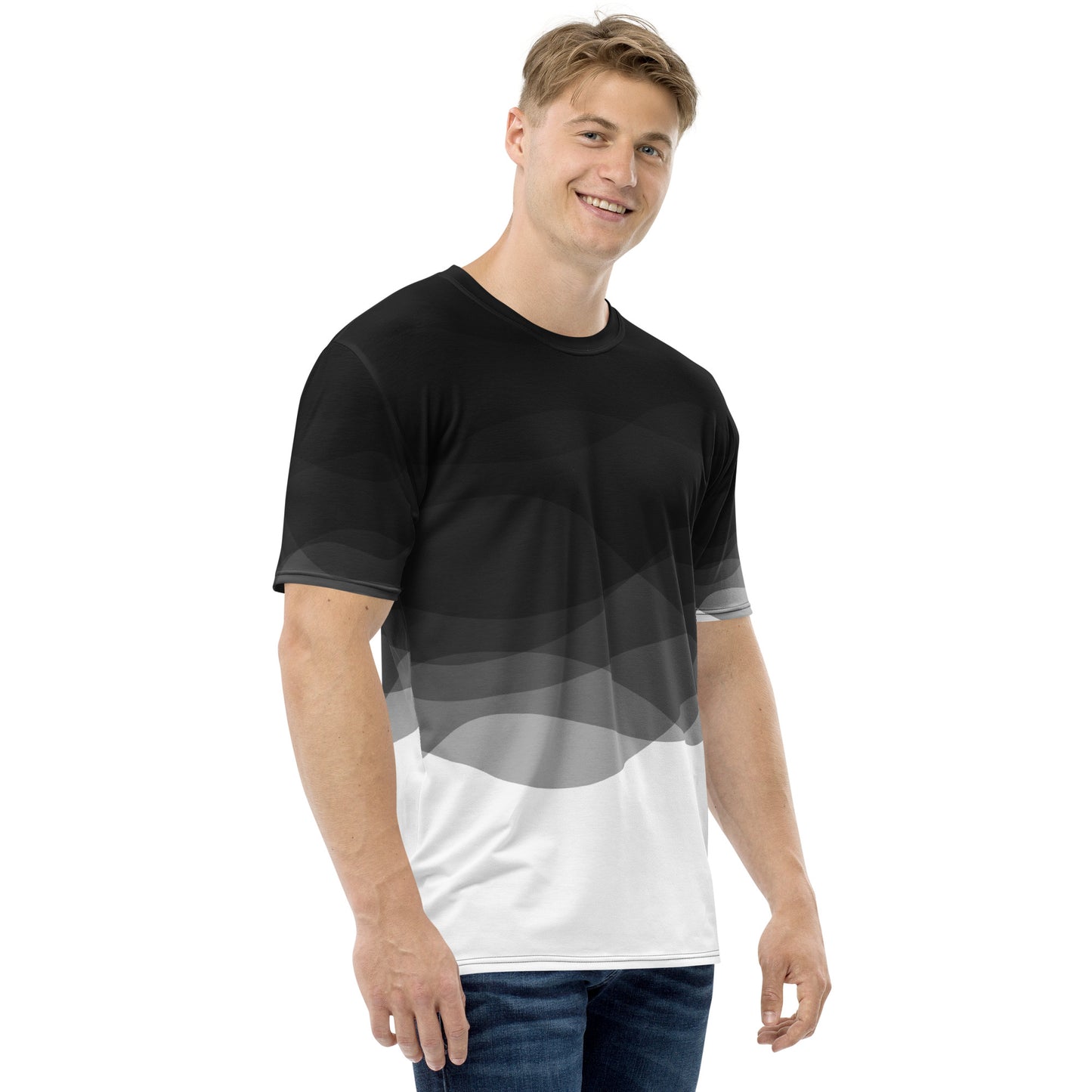 Graphite Waves Men's t-shirt