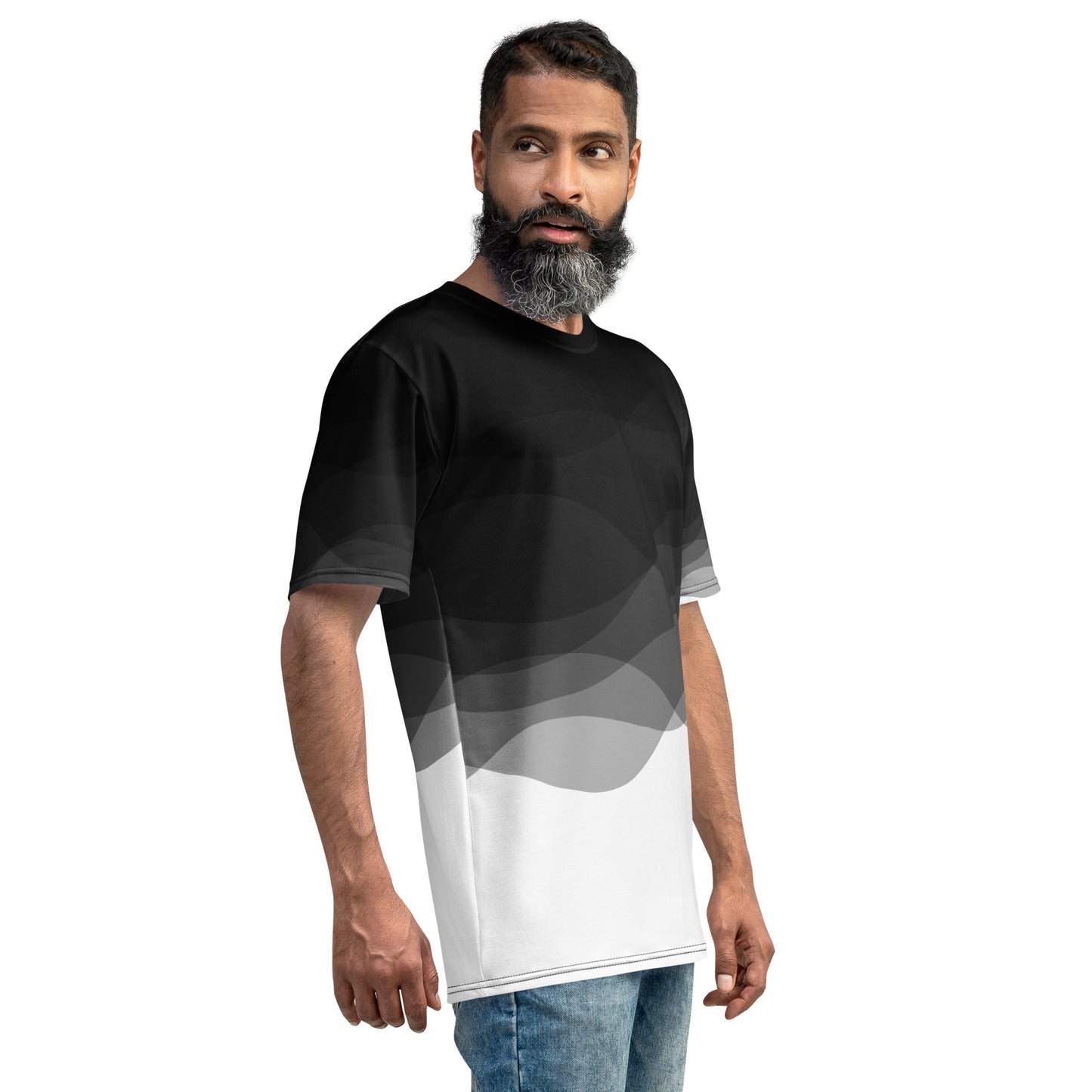 Graphite Waves Men's t-shirt