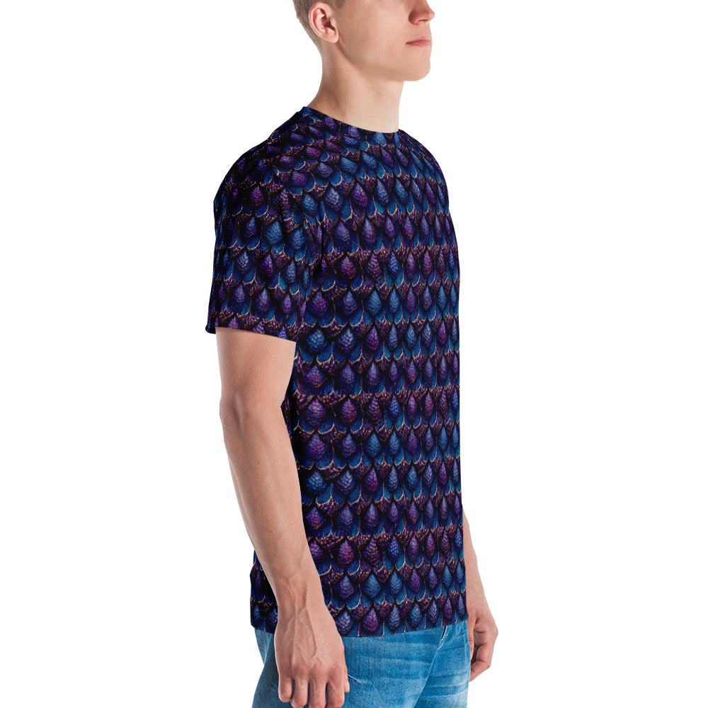 Luminosa, the Radiant Amethyst Drakon Men's t-shirt