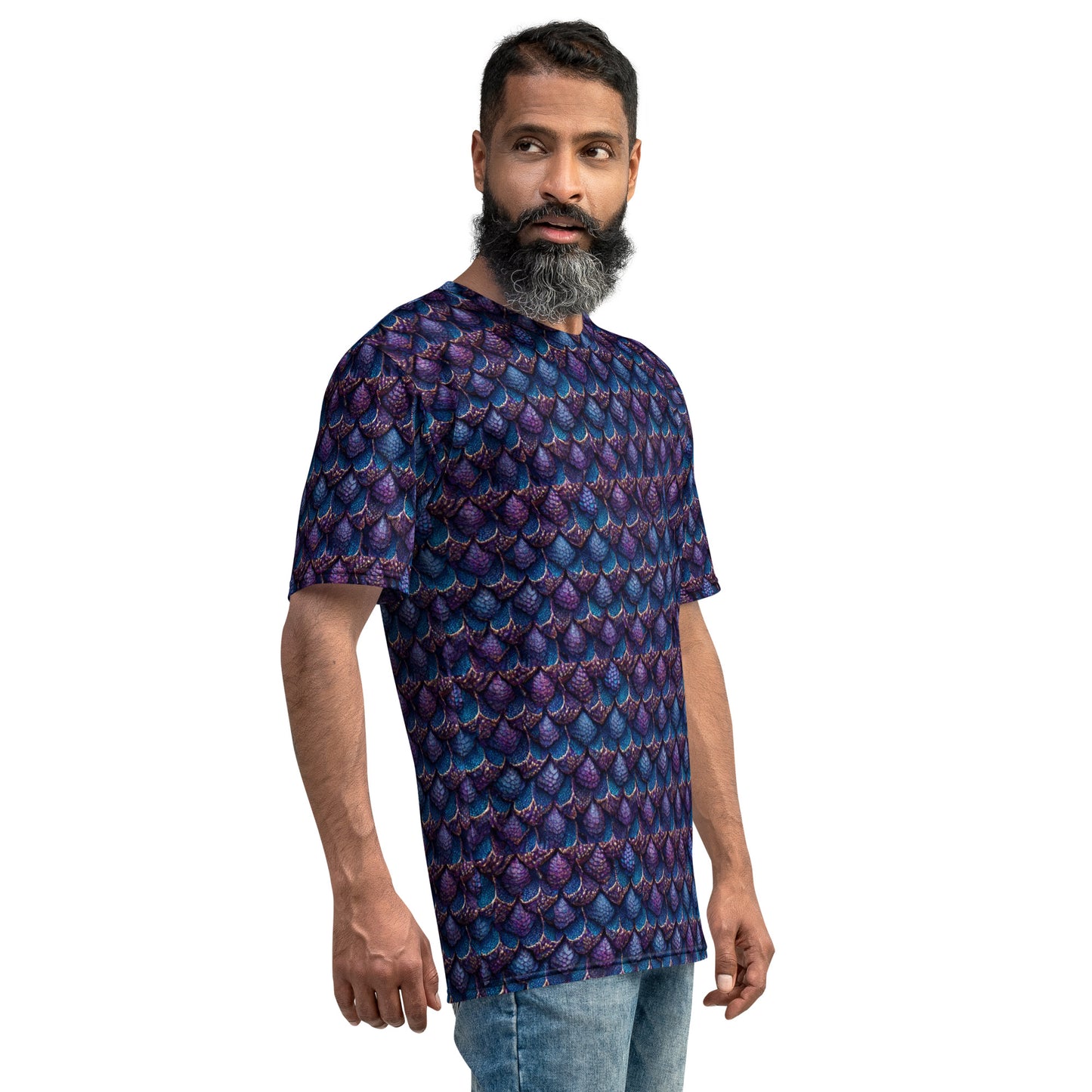 Luminosa, the Radiant Amethyst Drakon Men's t-shirt