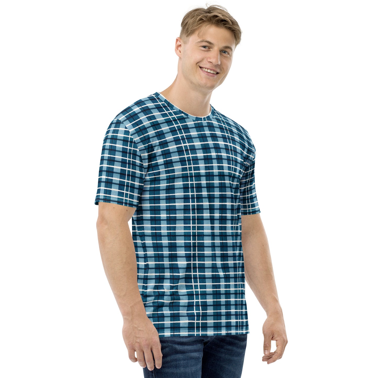 Scotsman’s Skyward Plaid Men's t-shirt