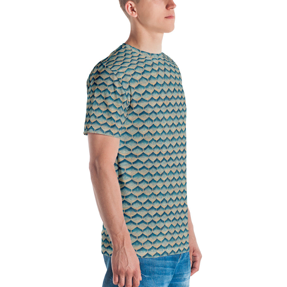 Seafoam Scales Men's t-shirt