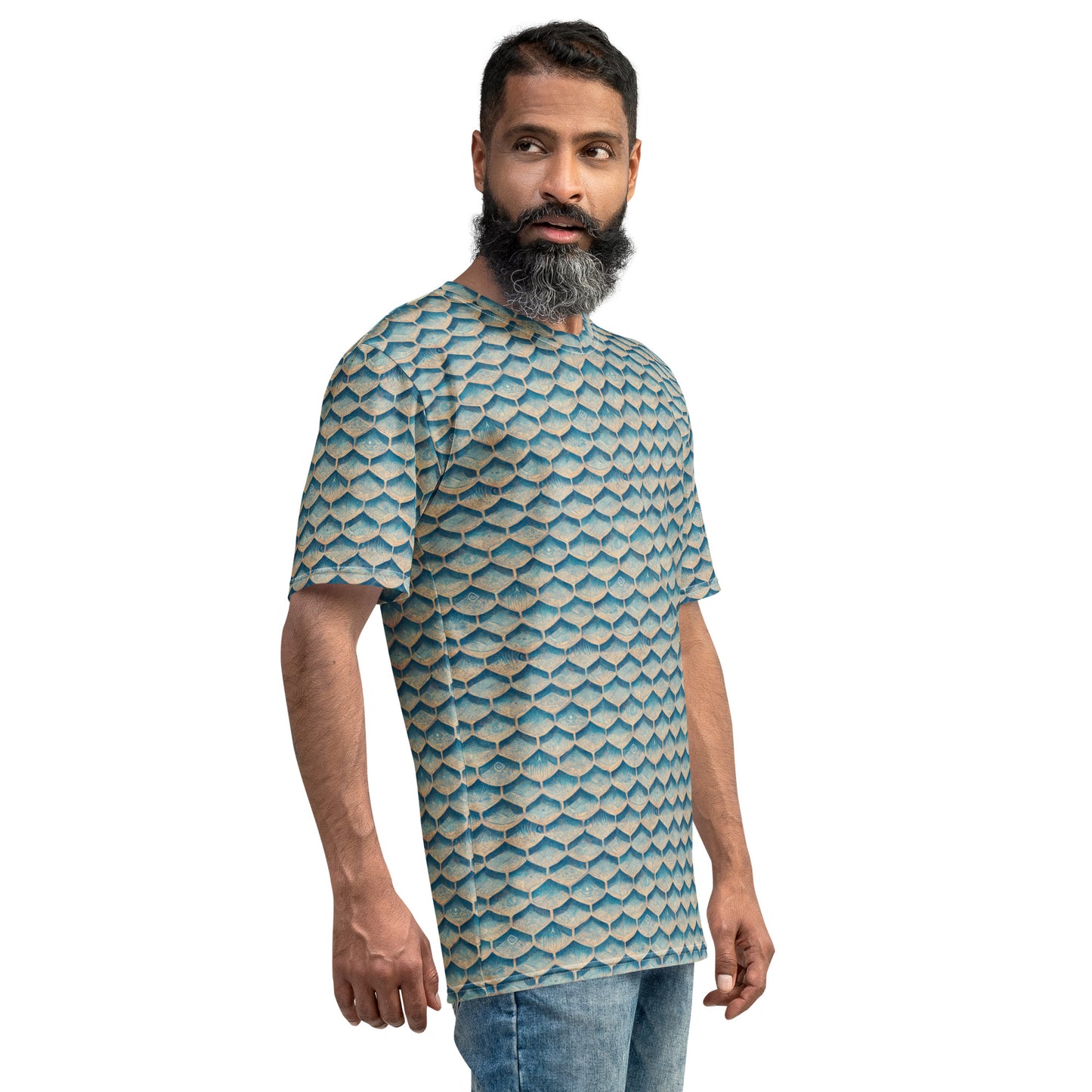 Seafoam Scales Men's t-shirt