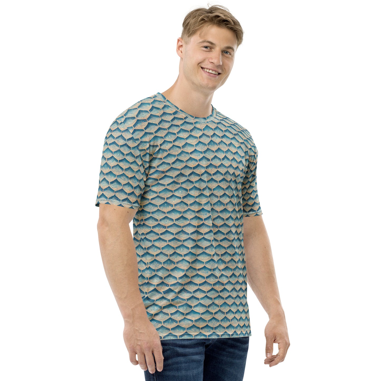 Seafoam Scales Men's t-shirt