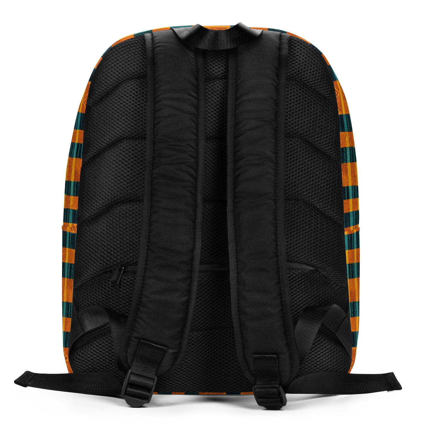 Teal & Tangerine Tapestry Minimalist Backpack