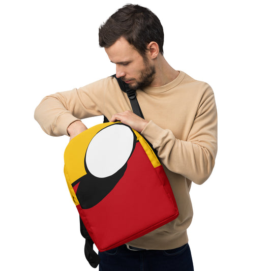 Crimson and Yellow Incubation Minimalist Backpack