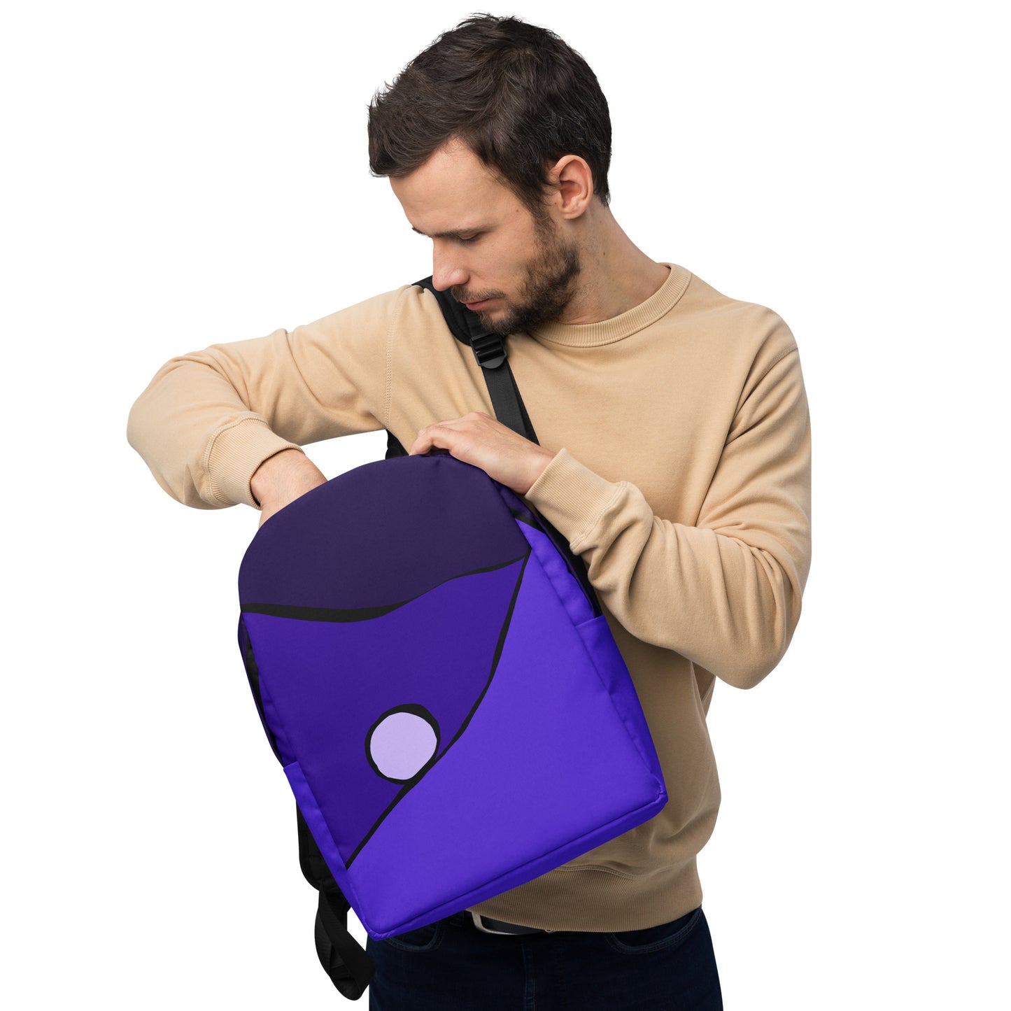 Darkest Night Minimalist Backpack