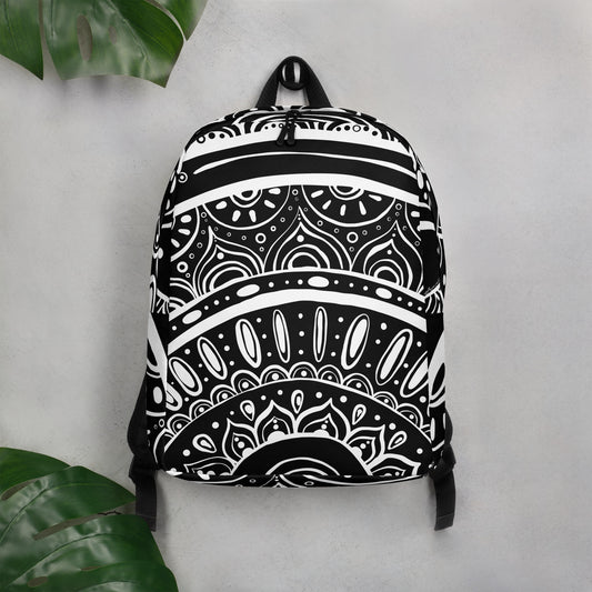 Yin Yang Mandala Minimalist Backpack
