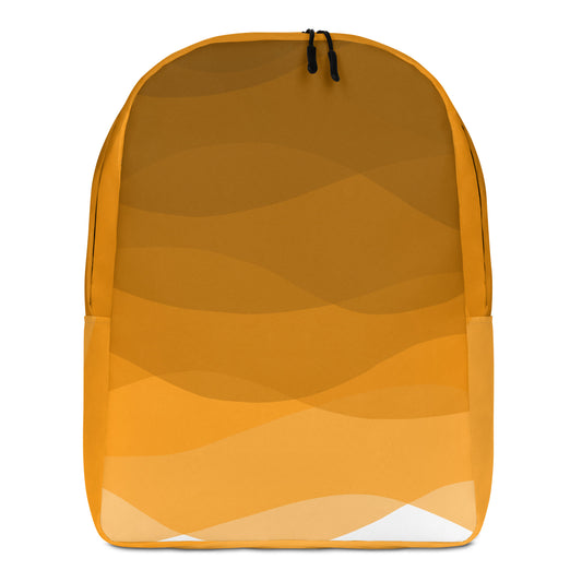 Tangerine Whirlpool Minimalist Backpack