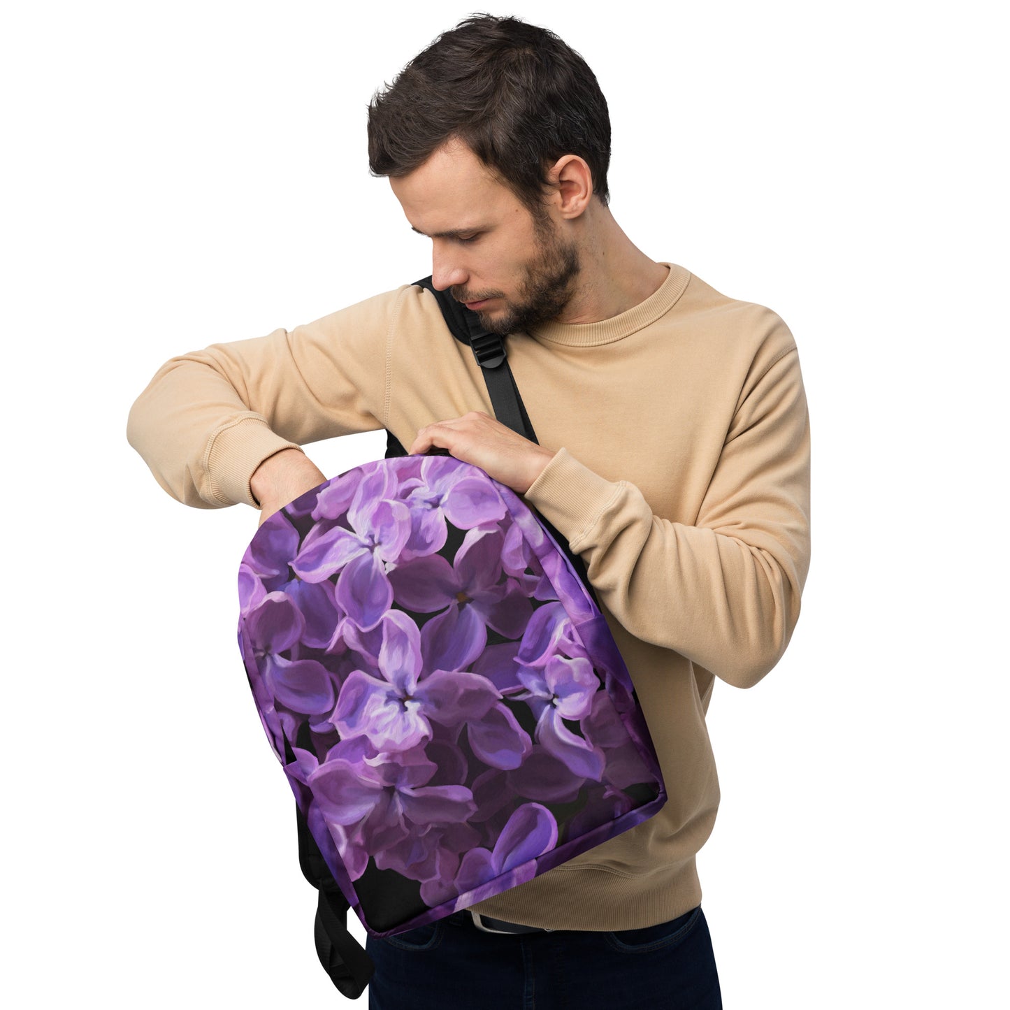 Jimmy’s Lilac Minimalist Backpack