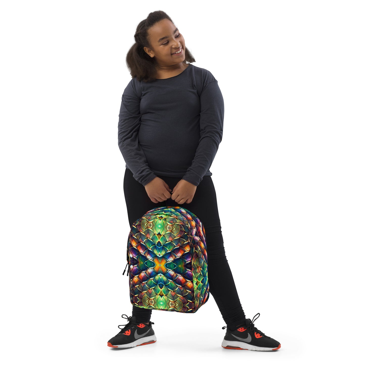 Margonithia, the Glittering Rainbow Sovereign Minimalist Backpack