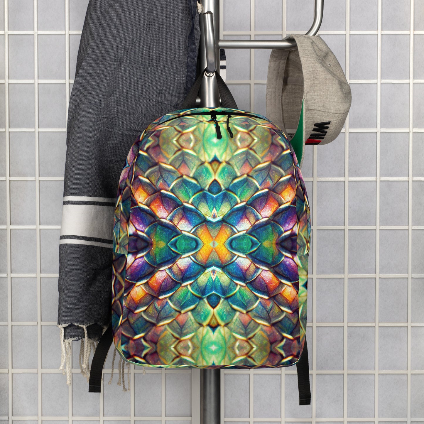 Margonithia, the Glittering Rainbow Sovereign Minimalist Backpack