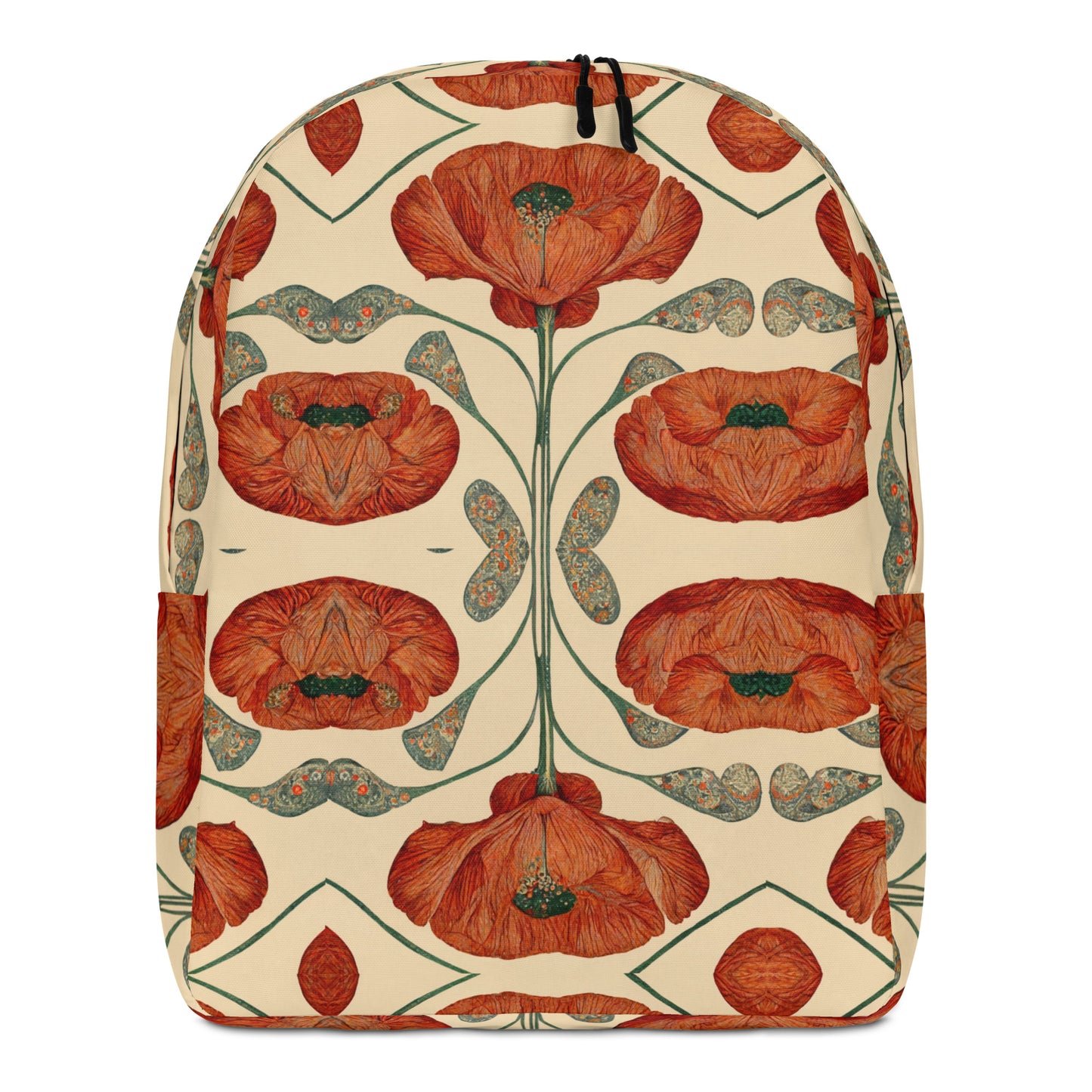 Poppies for Klimt Minimalist Backpack