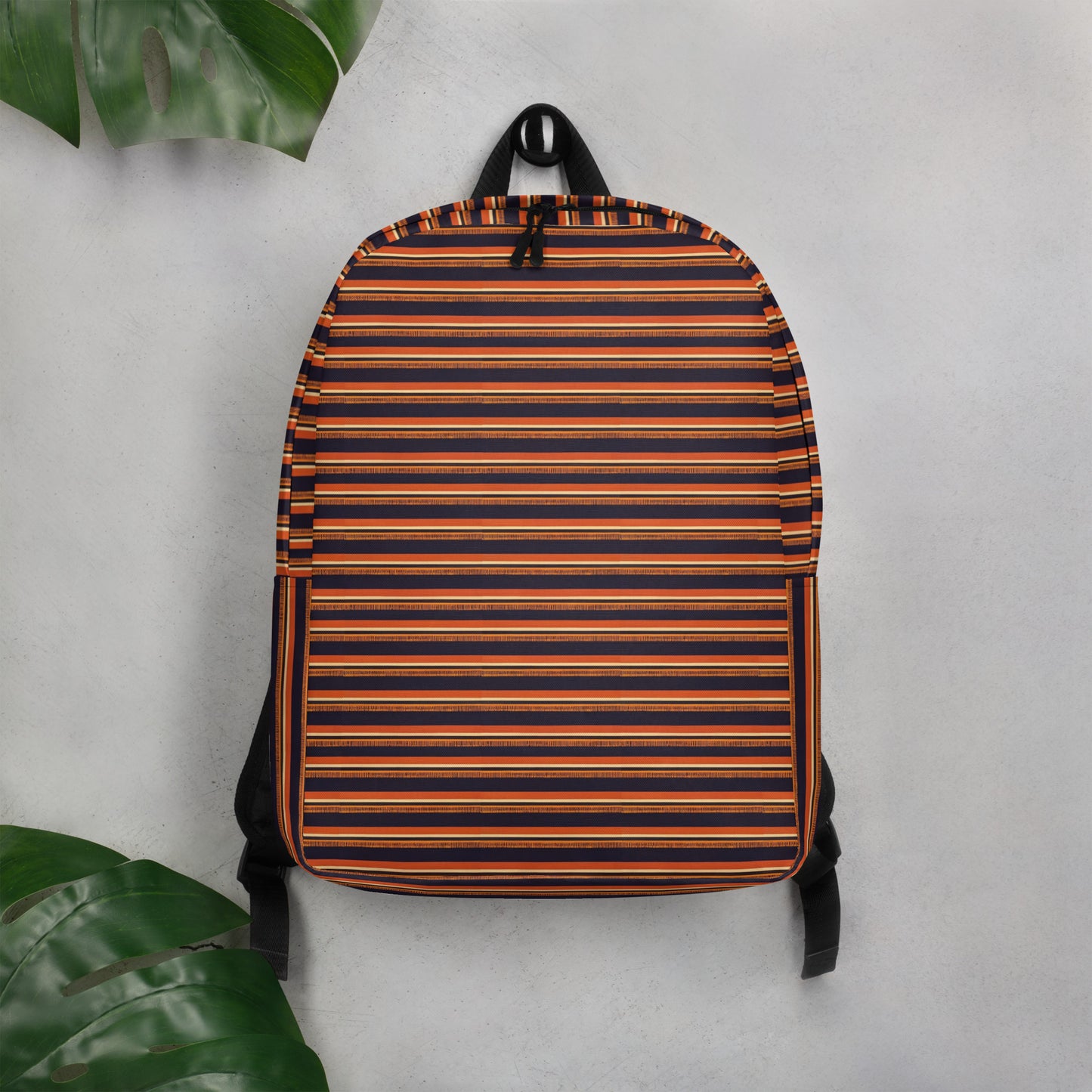 Savanna Sunset Stitches Minimalist Backpack